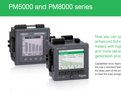 PM5000 & PM8000 Digital Meters